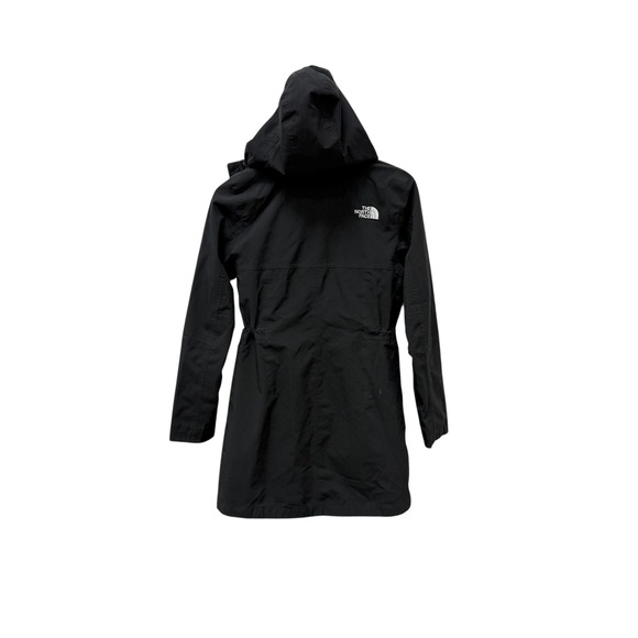 The‎ North Face Women Black Hooded Rain Jacket Water Repellent Size XS - Picture 5 of 9